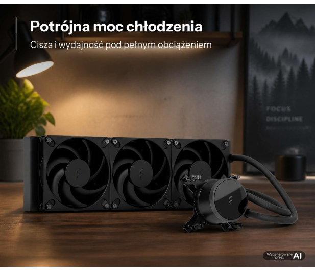 Fractal Design Radius 360 3x120mm - 1599374 - zdjęcie 5